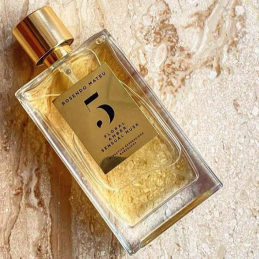 Rosendo Mateu Nº 5 Floral, Amber, Sensual Musk Rosendo Mateu Olfactive Expressions for women and men